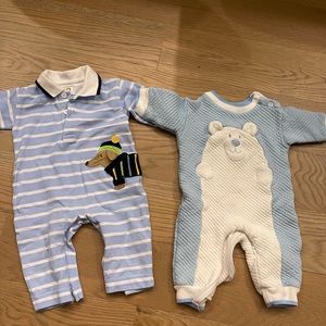 Two fabulous condition Florence Eiseman playsuits 6M